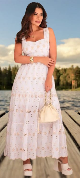 Vestido em Lese