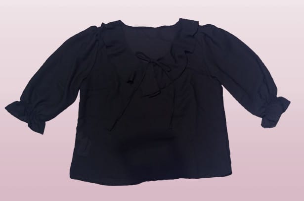 Blusa com Babado